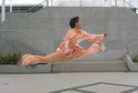 Mid Air Side Splitting Posture