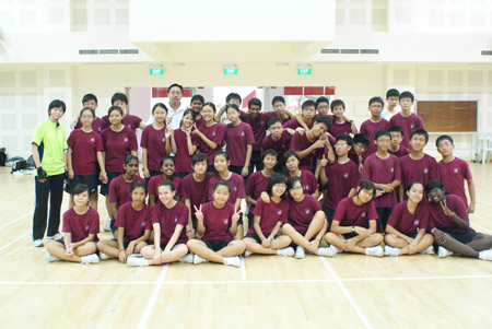 Bukit Batok Sec Wushu Kickboxing Tai Chi workout - Class 2E1